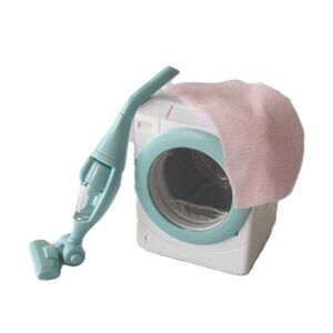 Sylvanian Families Calico Critters Moving Washing Machine and Vacuum Cleaner